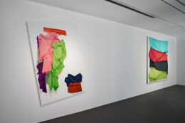 Installation view: Stephen Posen,&nbsp;Threads:&nbsp;Paintings from the 1960s and &#039;70s,&nbsp;Vito Schnabel Gallery, St. Moritz