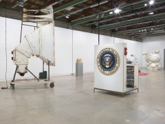 Installation view, ​Tom Sachs, Boombox Retrospective, 1999-2015​, The Contemporary Austin, Austin, TX, 2015