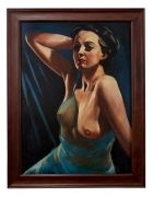 Francis Picabia Femme á la chemise bleue, 1942-1943
