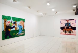 Installation view:&nbsp;Jordan Kerwick: Things we talk about, things we see,&nbsp;Vito Schnabel Gallery, New York; Artworks &copy; Jordan Kerwick;&nbsp;Photo by Argenis Apolinario; Courtesy the artist&nbsp;and Vito Schnabel Gallery