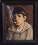 Rene Ricard Boy with Cigarette, 1990