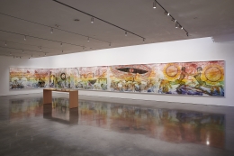 Installation view, Francesco Clemente: Works 1978-2018, The Brant Foundation Art Study Center, Greenwich, CT, 2018-2019
