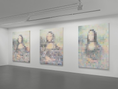 Installation view: Gus Van Sant: Mona Lisa, Vito Schnabel Gallery, St. Moritz; Artworks &copy; Gus Van