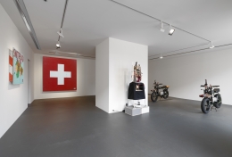 Installation view: Tom Sachs, The Pack, Vito Schnabel Gallery, St. Moritz, 2018-2019, &copy; Tom Sachs; Photos by Stefan Altenburger; Courtesy Tom Sachs Studio and Vito Schnabel Gallery