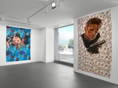 Installation view, Walter Robinson,&nbsp;The Americans, Vito Schnabel Gallery, St. Moritz, 2017