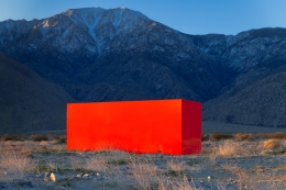 Installation view, Sterling Ruby, Desert X, Coachella Valley, California, 2019