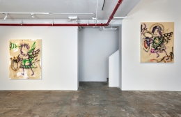 Installation view: Robert Nava, Angels, Vito Schnabel Gallery, New York