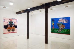 Installation view:&nbsp;Jordan Kerwick: Things we talk about, things we see,&nbsp;Vito Schnabel Gallery, New York; Artworks &copy; Jordan Kerwick;&nbsp;Photo by Argenis Apolinario; Courtesy the artist&nbsp;and Vito Schnabel Gallery