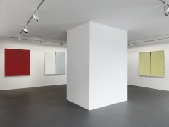 Installation view: Pat Steir,&nbsp;Paintings, Vito Schnabel Gallery, St. Moritz, 2019