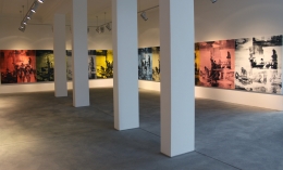 Installation view,&nbsp;The Bruce High Quality Foundation:&nbsp;The Raft of the Medusa / Le Radeau de la M&eacute;duse,&nbsp;Galerie Bruno Bischofberger, Zurich,&nbsp;2012