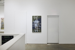 Installation view of Rene Ricard,&nbsp;Growing Up in America, Vito Schnabel&nbsp;, Gallery, November 12 &ndash; December 18, 2021