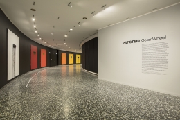 Installation view, Pat Steir: Color Wheel, the Hirshhorn Museum and Sculpture Garden, 2018–19