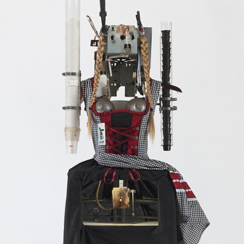 Mixed media sculpture by Tom Sachs