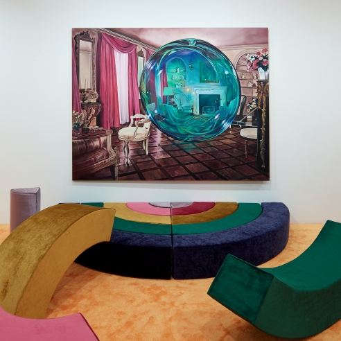 Ariana Papademetropoulos, Unweave a Rainbow, Installation view, 2020
