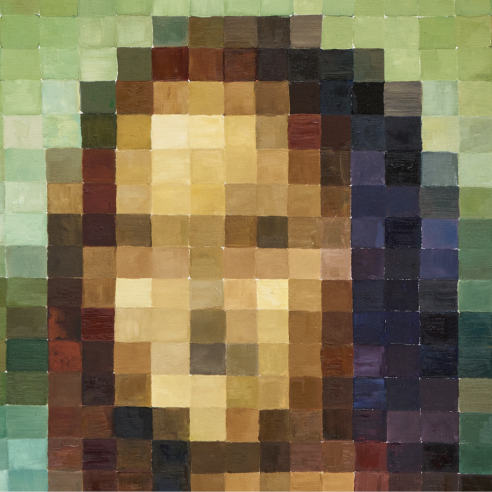 The Mona Lisa “reinterpreted” by director Gus Van Sant