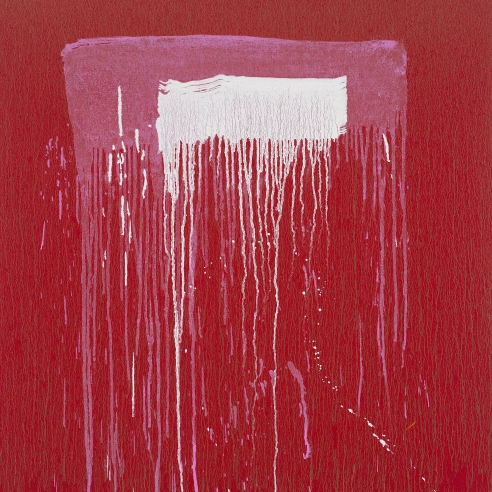 Oil on canvas painting by Pat Steir